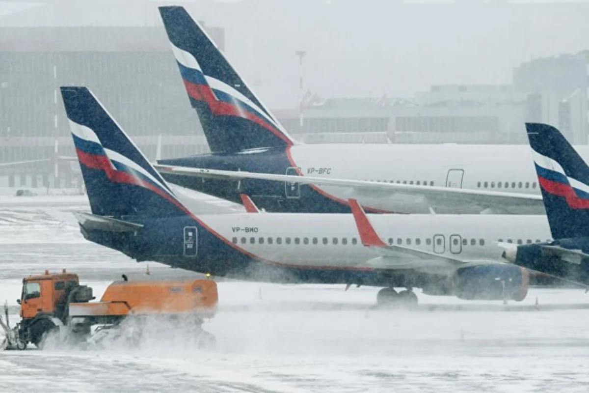 Over 50 flights cancelled at Moscow airports