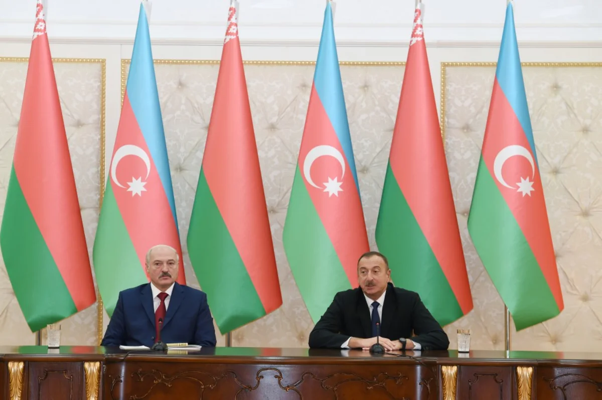 İlham Əliyev: Belarusa Qarabağ münaqişəsinin həlli üzrə tutduğu mövqeyə görə minnətdarıq
