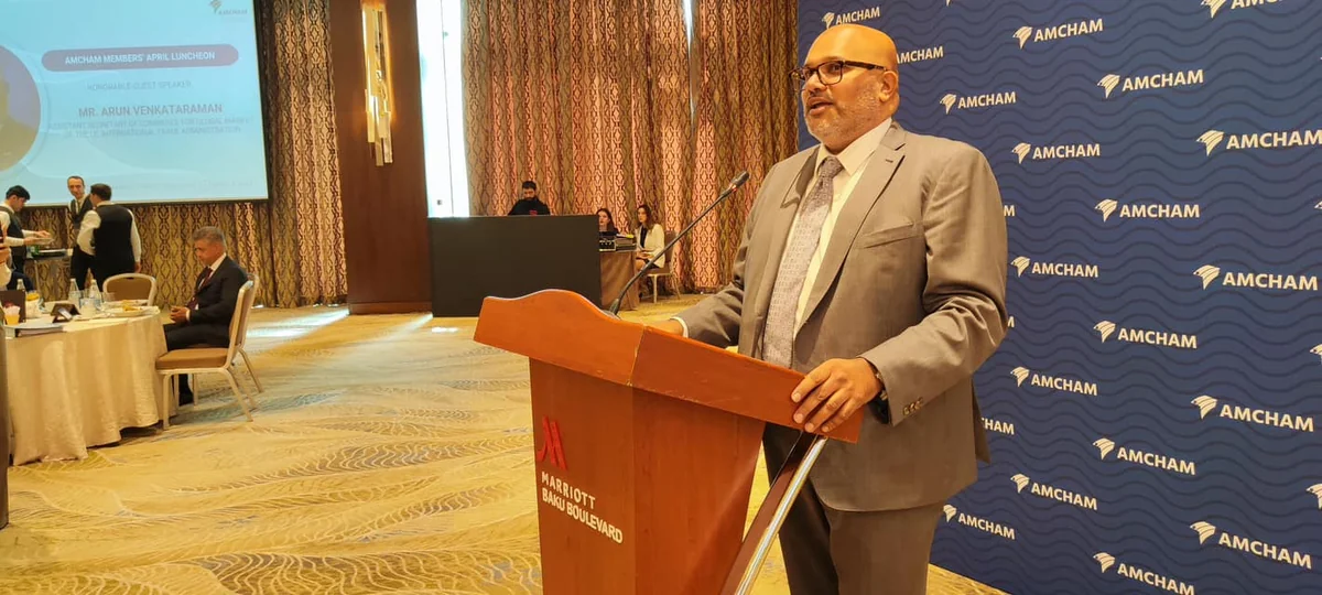 Arun Venkataraman: ABŞ Ticarət Xidməti Azərbaycanla ticarətin gücləndirilməsinə çalışır”
