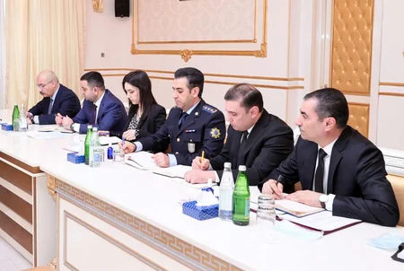 Şahin Bağırov Goranboyda vətəndaşları qəbul edib