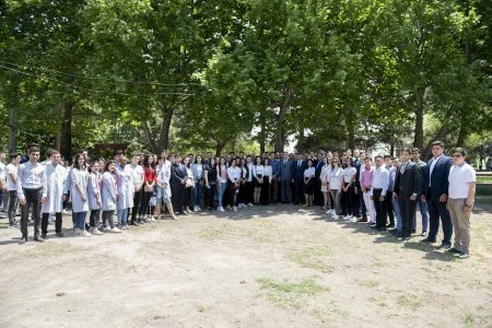 Kənd Təsərrüfatı naziri Azərbaycan Dövlət Aqrar Universitetinin tələbələri ilə görüşüb