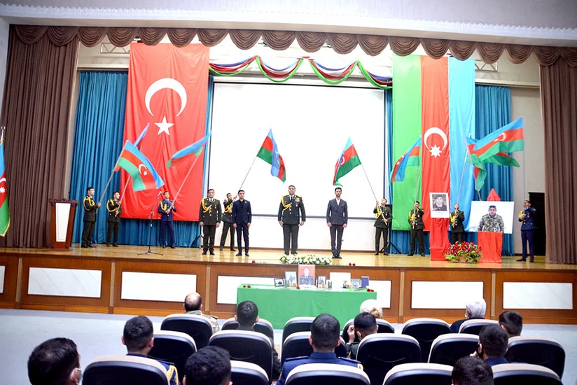 Şəhid Elvin Kazımovun xatirəsinə həsr olunan anım mərasimi keçirilib