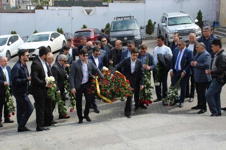 Kiyevdə ümummilli lider Heydər Əliyevin xatirəsi yad edilib