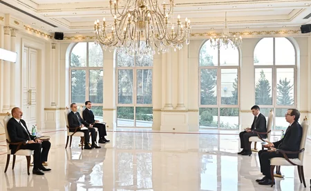 President Ilham Aliyev receives credentials of Algeria's new ambassador