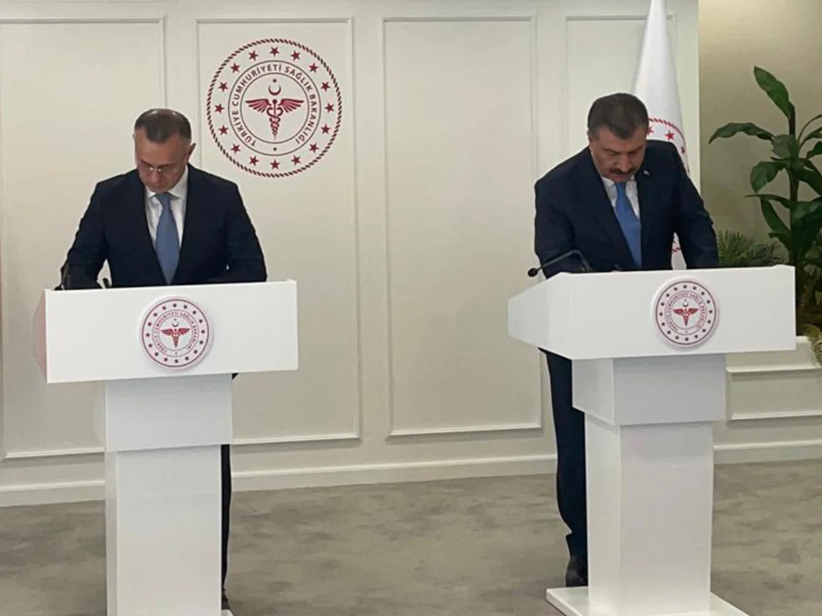 Azərbaycan və Türkiyə arasında tibb sahəsində əməkdaşlıq sənədi imzalanıb