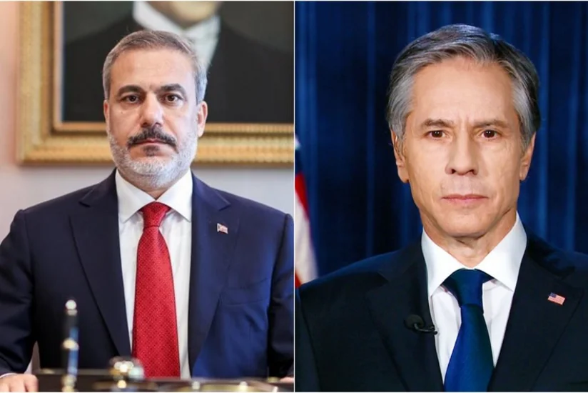 Hakan Fidan, Antony Blinken discuss events in Russia