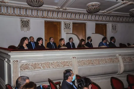 Prokurorluq əməkdaşları və veteranlar Opera və Balet Teatrında olub