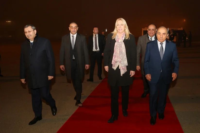 Chairwoman of Presidency of Bosnia and Herzegovina arrives in Azerbaijan
