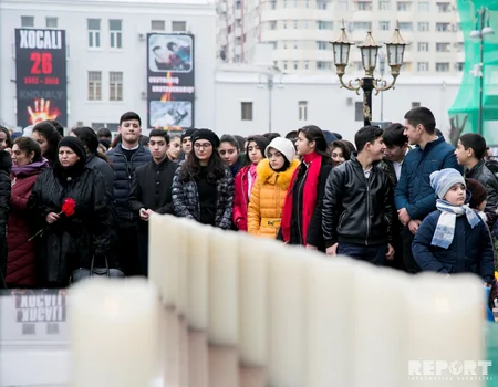 Azerbaijan commemorates victims of Khojaly genocide - PHOTO REPORT