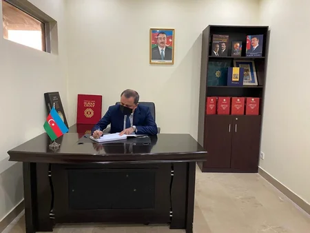 Ceyhun Bayramov Azərbaycanın Pakistandakı səfirliyini ziyarət edib