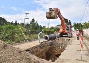 Qazaxın içməli su və kanalizasiya sistemləri yenidən qurulub