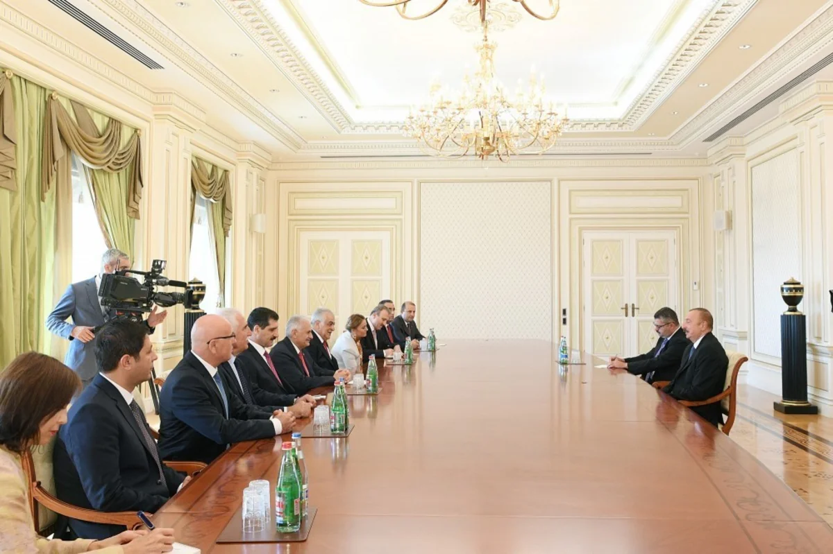 Prezident İlham Əliyev Binəli Yıldırımı qəbul edib - YENİLƏNİB