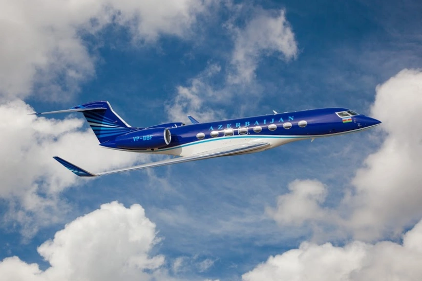 Azərbaycan daha bir Gulfstream təyyarəsi alıb