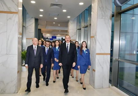 President Ilham Aliyev attended opening of “ASAN Həyat” complex in Shamakhi