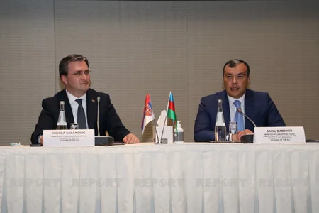 Bakıda Azərbaycan-Serbiya biznes forumu keçirilib