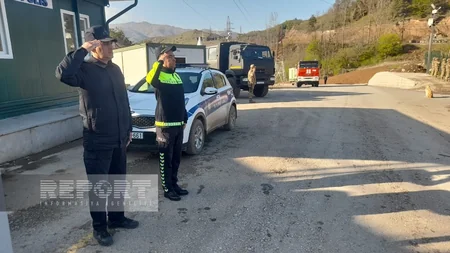 Yüksək əhvali-ruhiyyə: Xankəndi-Laçın yolunda aksiyanın 136-cı günü