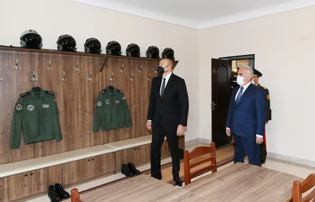 İlham Əliyev Əlahiddə Ümumqoşun Ordunun hərbi aerodromunun açılışında iştirak edib - YENİLƏNİB