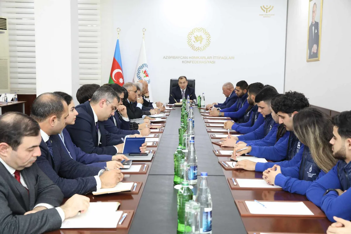 Azərbaycan Həmkarlar İttifaqları Konfederasiyasında könüllülərlə görüş olub