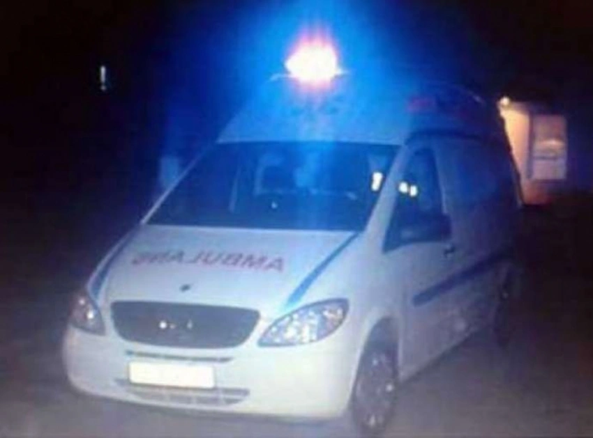 ​Sumqayıtda təcili yardım maşını yanıb