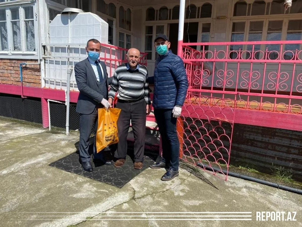 Lənkəranda tənha və ahıl vətəndaşlara yardım verildi