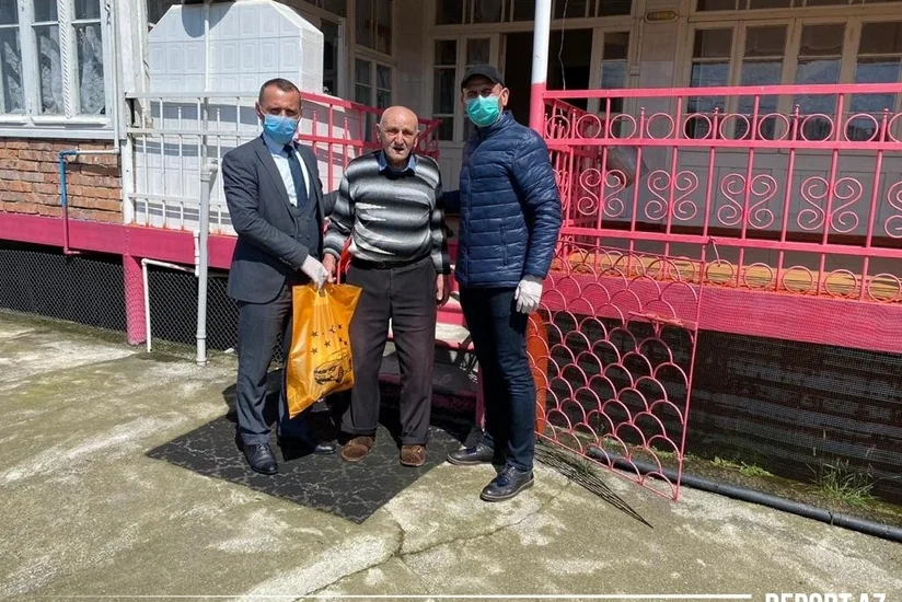 Lənkəranda tənha və ahıl vətəndaşlara yardım verildi