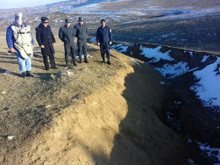 Goranboyda 3 ədəd partlamamış hərbi sursat aşkarlanıb