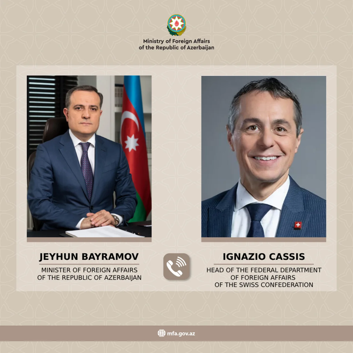 Azerbaijani PM discusses work done within COP29 with his Swiss counterpart