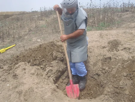 İki rayonda partlamamış hərbi sursatlar aşkarlanıb