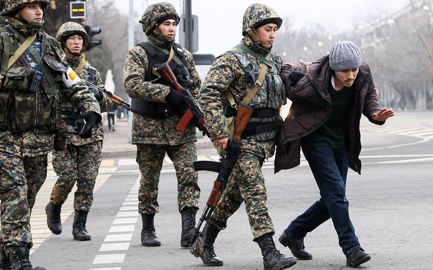 В Алматы после беспорядков задержаны более 2,4 тыс. человек