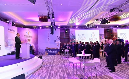Davosda “Bakı 2015” ilk Avropa Oyunlarının təqdimatı olub