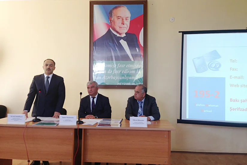 SKMF Ağcabədidə sahibkarlar üçün işgüzar forum keçirib
