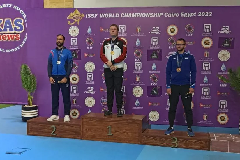 Daxili Qoşunların hərbi qulluqçusu güllə atıcılığı üzrə dünya çempionatında medal qazanıb