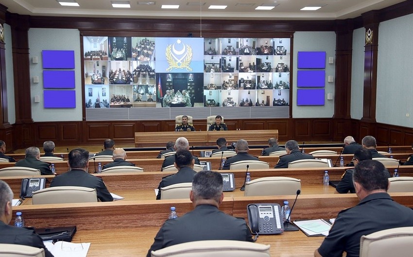Zakir Hasanov: “Achieving a high level of combat readiness is one of the most important tasks assigned for us”