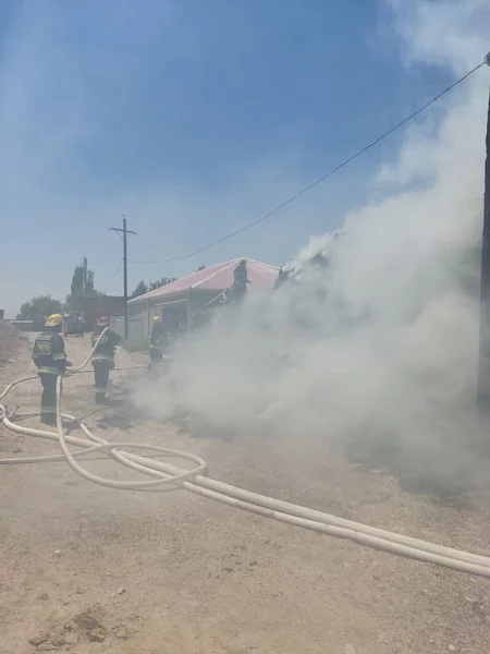 Şərurda həyətyanı sahədə yanğın olub