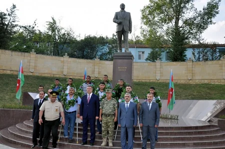 Lerikdə aprel döyüşlərində iştirak edənlərin bir qrupu ilə görüş keçirilib