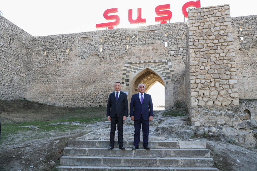 Turkish vice president views Fuzuli airport, visits Shusha - UPDATED