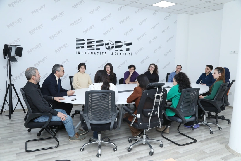Report Media Məktəbinin 13-cü qrupu təlim proqramına qoşulub