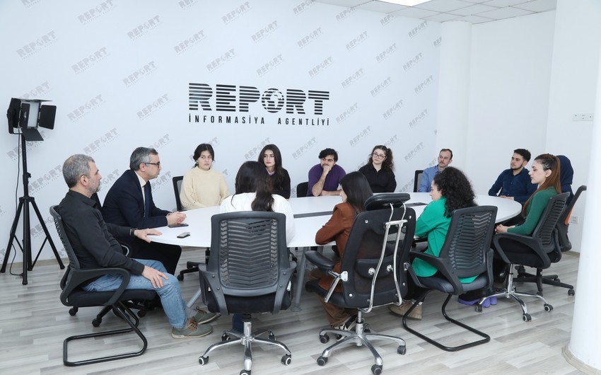 Report Media Məktəbinin 13-cü qrupu təlim proqramına qoşulub