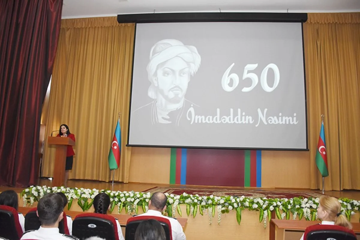 “İmadəddin Nəsimi 650: hürufizm təlimində kamil insan konsepsiyası” adlı ədəbi-bədii tədbir keçirilib
