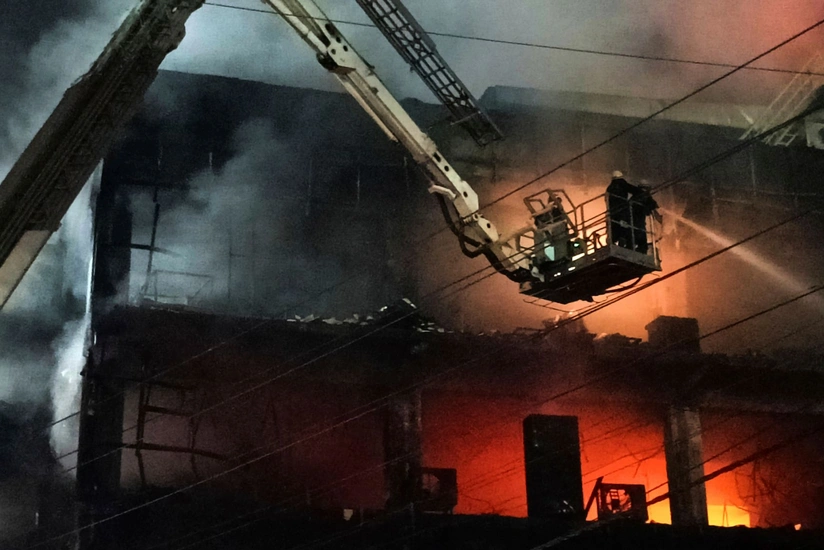 3 killed in fire in eastern India's Bihar