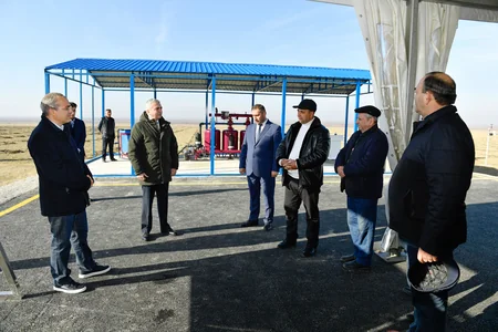 В Евлахском пилотном агропарке будут обеспечены работой 1 500 человек