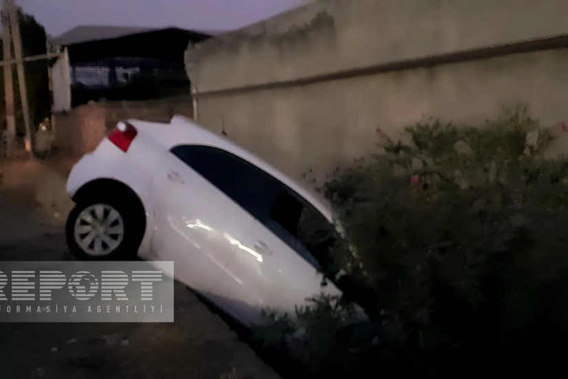 В Гёйгёле произошло ДТП, пострадали три члена одной семьи