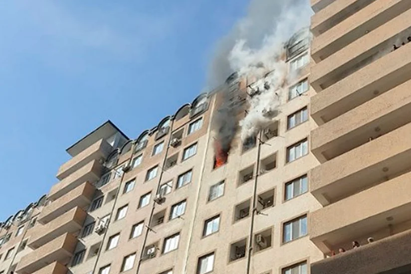 Пожар в Кристал Абшерон - 1 потушен