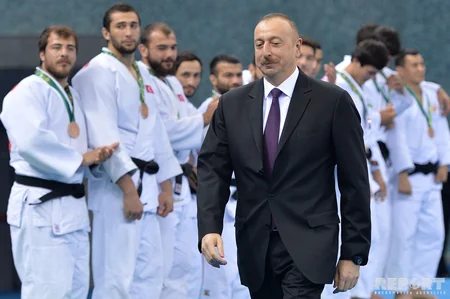 İslamiada: Azərbaycan cüdoçularından fantastik nəticə: 6 qızıl, 7 gümüş medal - FOTOREPORTAJ