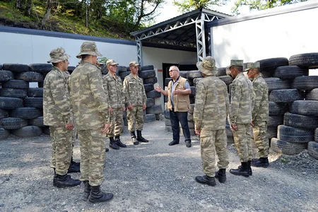 MN: Hərbi qulluqçularımızın mənəvi-psixoloji vəziyyəti yüksək səviyyədədir