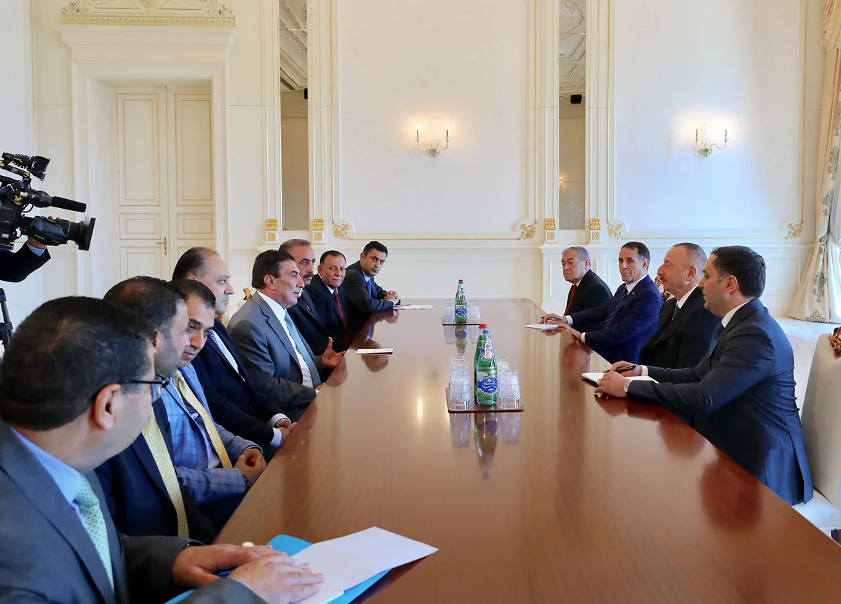 President Ilham Aliyev receives a delegation led by Speaker of Jordan's House of Representatives - UPDATED