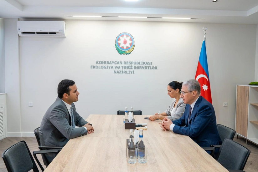 Mukhtar Babayev meets with winner of third ‘Yukselish’ competition