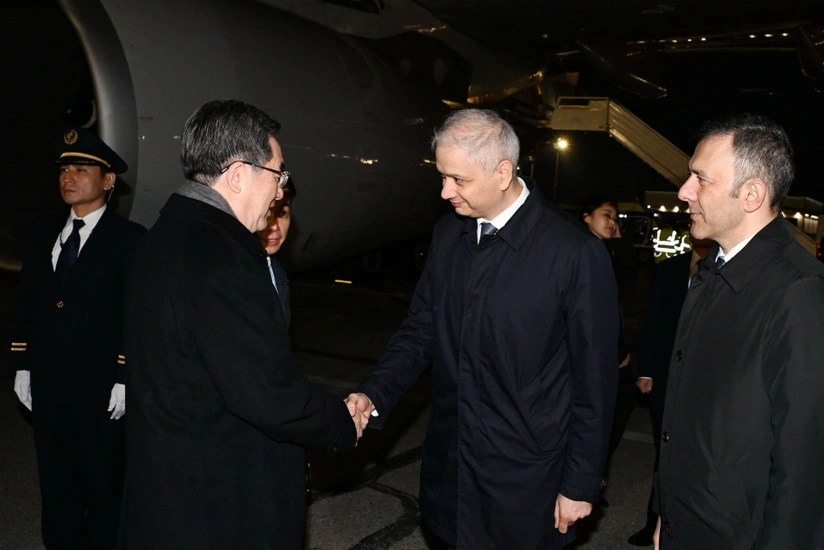 Çinin Baş nazirinin müavininin Azərbaycana səfəri başlayıb