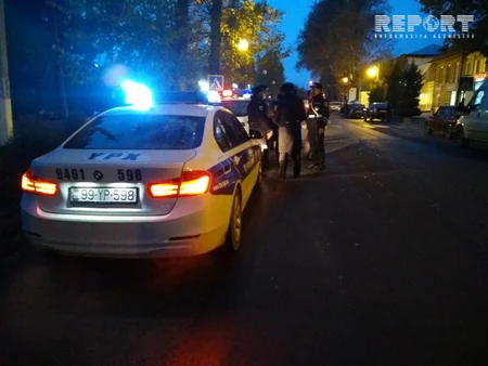 Şəkidə cərimə ödənişini gecikdirmiş sürücülərə qarşı reyd keçirilib - FOTO