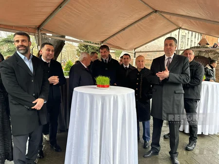 Tbilisinin meri Novruz tədbirlərinə qatılıb